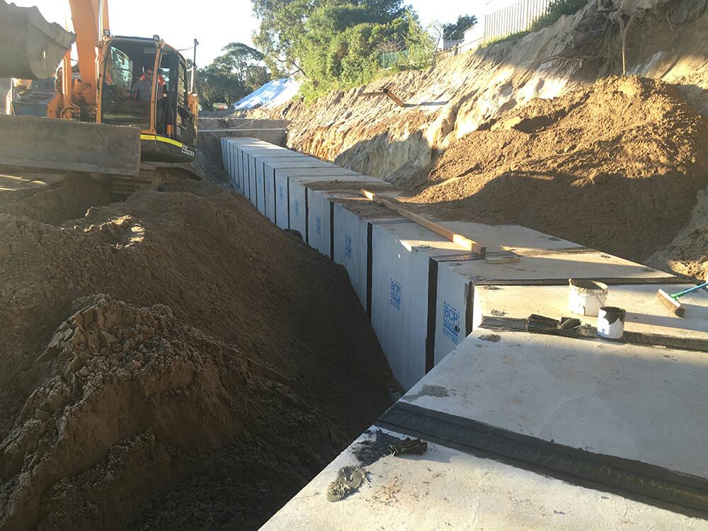 stormwater deviation